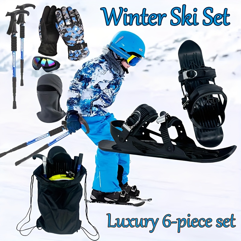 Kit De 3 Brosses à Cire Pour Ski/Snowboard - Nylon, Laiton, Crin De Cheval - Nettoyage Et Finition - 12x7cm