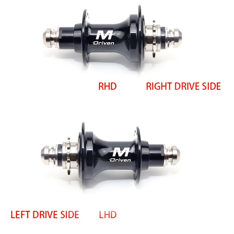 m driven left driver bmx hub rear wheel drive titanium alloy