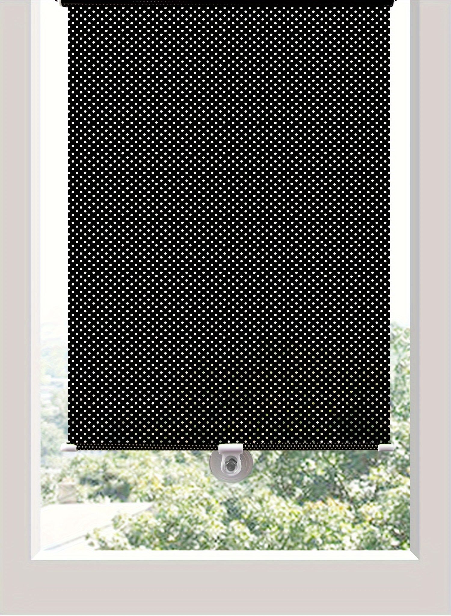 sunshade curtains kitchen balcony blackout roller blinds non perforation telescopic roll up window sunscreen heat insulation artifact details 8