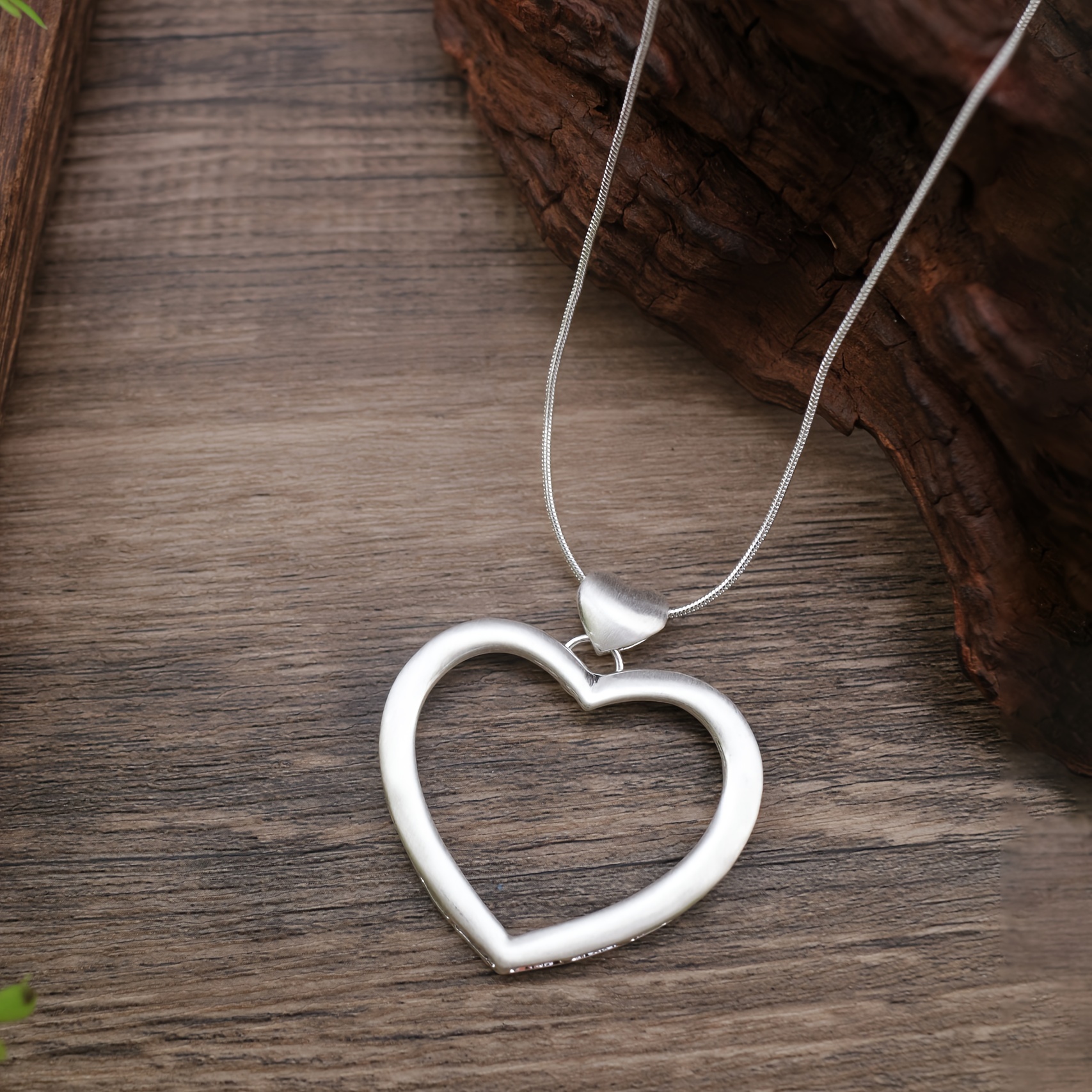 Heart Pendant Necklace for Women, Thanksgiving Gift