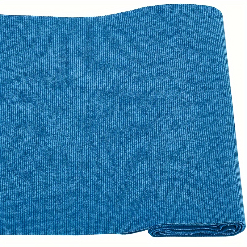 1 Piece Of 95% Cotton And 5% Spandex Ribbed Fabric, Used For Cuffs, Waistbands, Necklines, And Collar Trims, In 11 Trendy Streetwear Colors, Dimensions 600~650x200~250x2mm