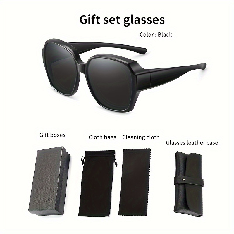Polarized Fit Over Sunglasses For Women Men Tr90 Anti glare - Temu