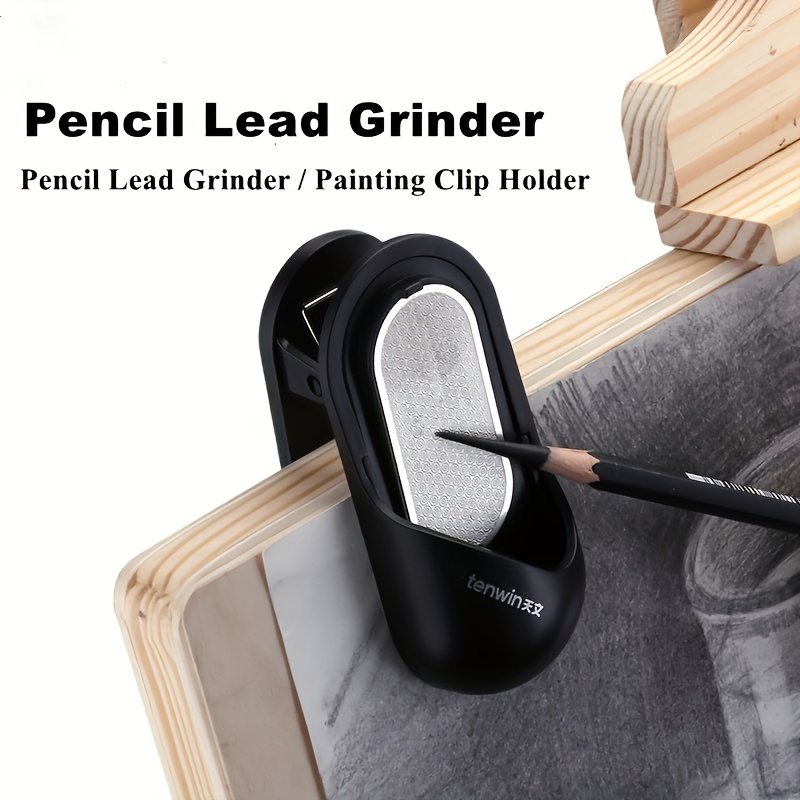 

Pencil Lead Grinder With Holder Portable Pencil Sharpener For Artists Pencil Grinding Tool