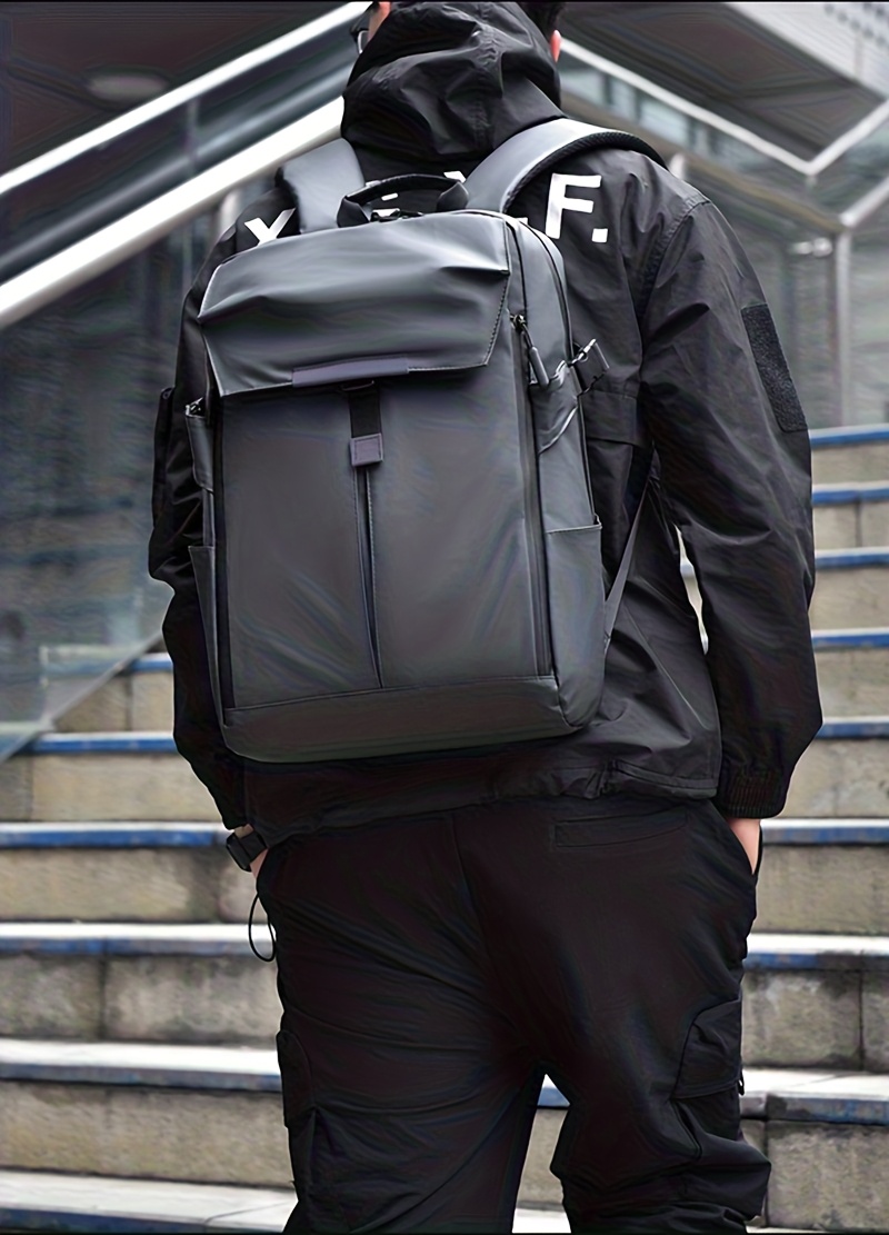 Large Capacity Casual Travel Laptop Bag, Multifunctional Men's Backpack, High-End Business Work Commuter Backpack, Basketball Bag