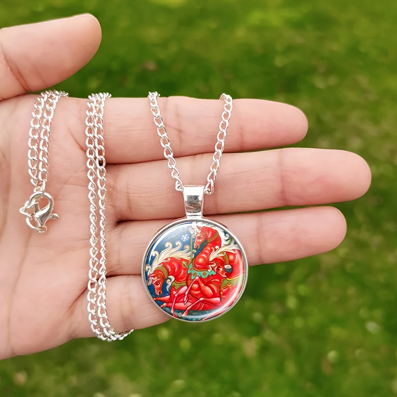 4pc Vintage Art-Style Jewelry Set, Gift Featuring Minotaur Design
