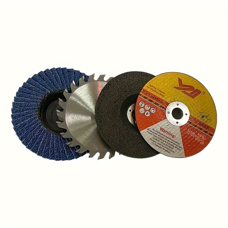 

4-piece Mini 3" Ultra-compact Saw Blade Set For Precision Woodworking - High-performance, Durable Alloy Construction, Table Saw Compatible
