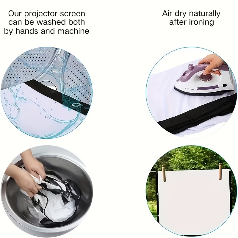 40-Inch Portable Foldable Projector Screen