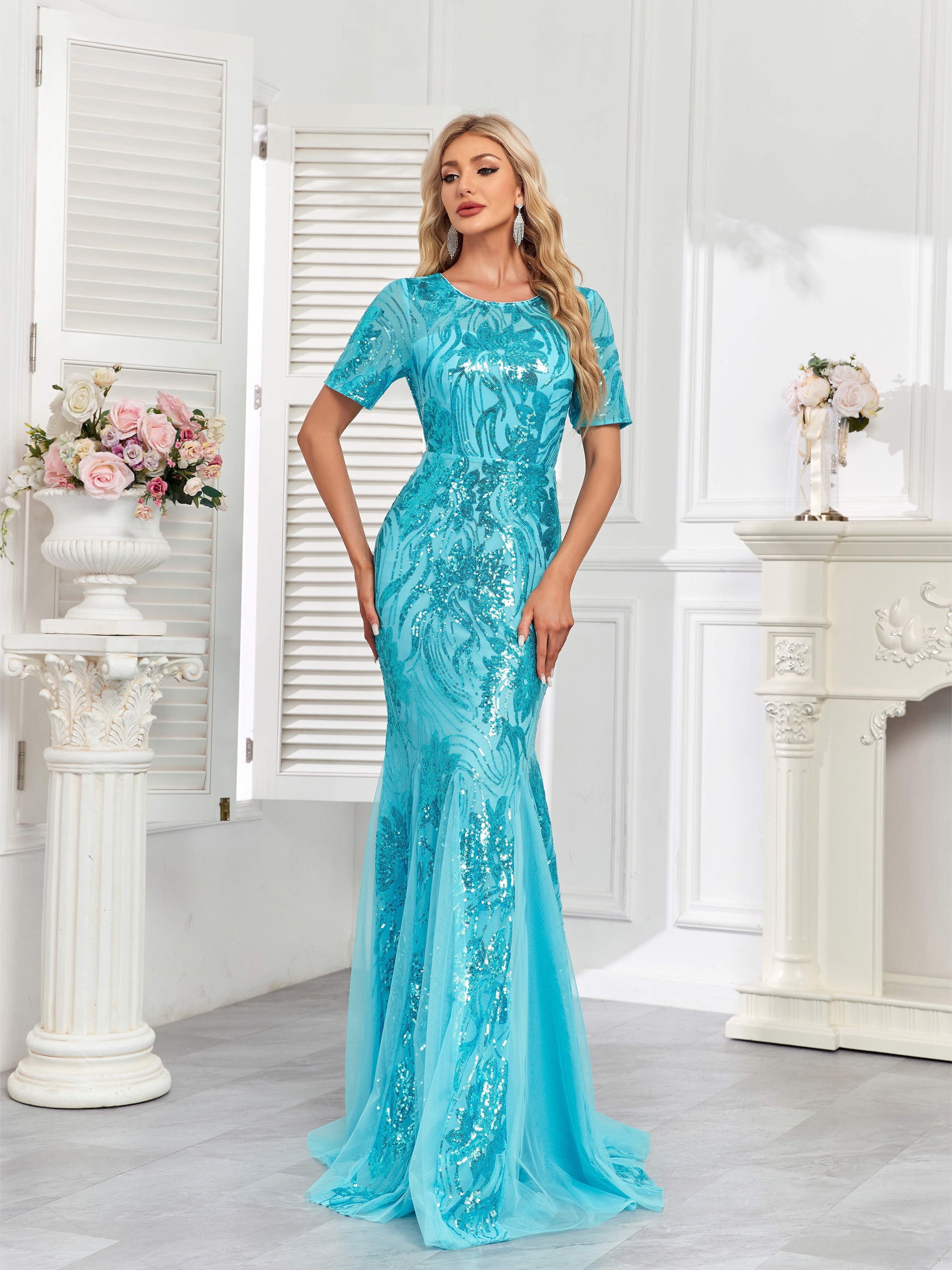 mermaid dress for women sold on Temu Australia