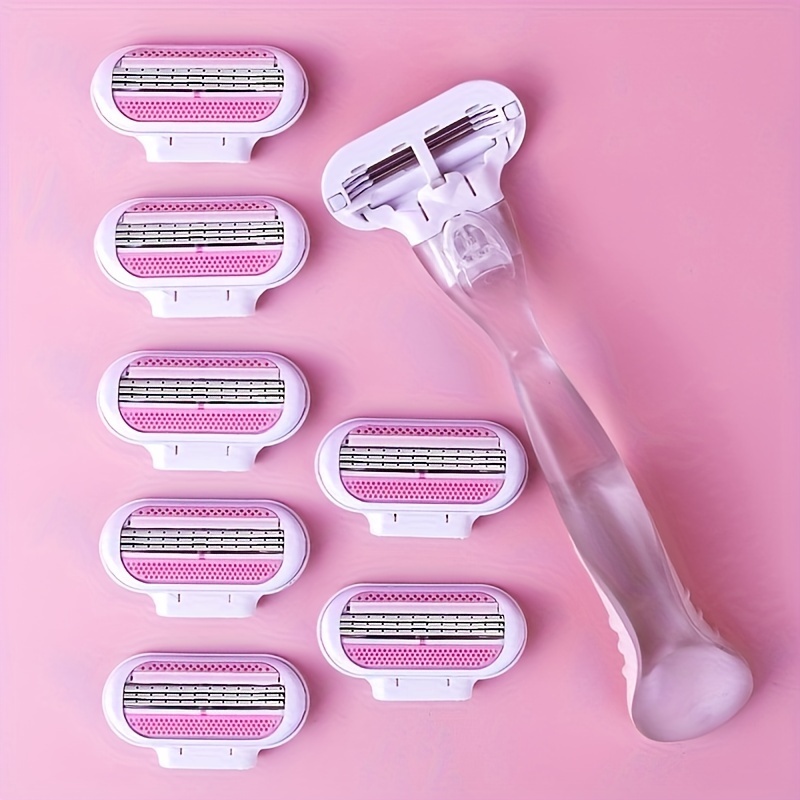 

Women's Removal Kit - 3- Steel Blades, Reusable & Refills, - Types
