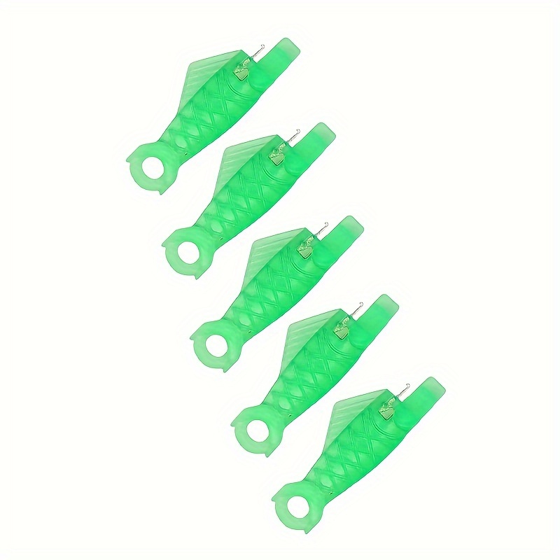 TEMU 5/10pcs Enfile-aiguille en plastique pour machine à coudre, enfile-aiguille rapide, accessoires de couture pour vêtements, enfile-aiguille type
