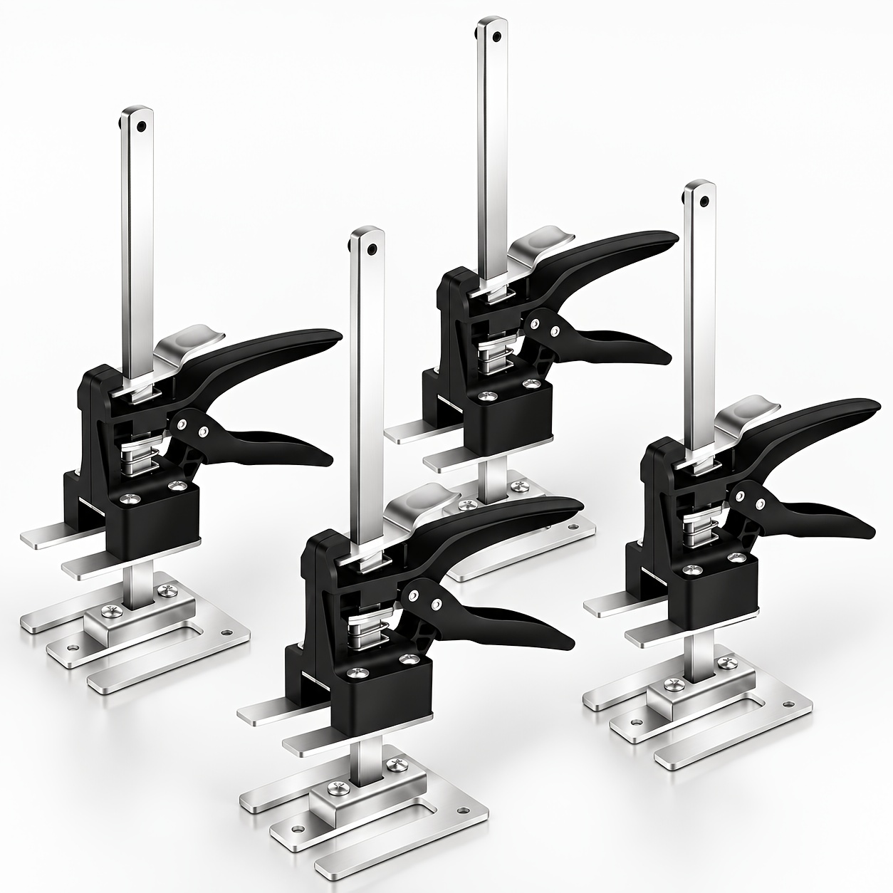 TEMU 4pcs Telescopic Support Stands Load Capacity 240 Support Tool Manual Support Tool Adjustable Lifting To 20cm