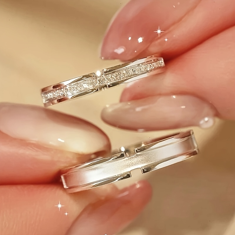 Anillos ajustables pareja - Alta Calidad - Envío Rápido