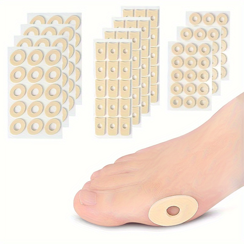 

45pcs/3sheets Callus Cushions, Foot Stickers For Foot Care, Foot Corn Bunion Protectors, Scratch Resistant Stickers