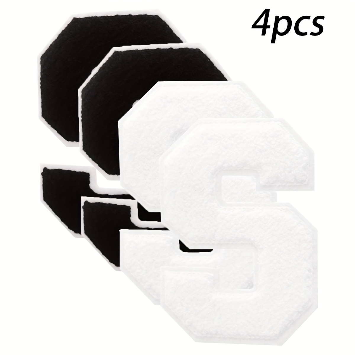 Image of 4pcs Letter 5inch Chenille Patch Embroidery Sewing/ironing Patch Garment Accessories For Clothing, -yourself Name Of Lettering Jacket, Hat, Book, Backpack - Diy Embroidery Patch Accessories