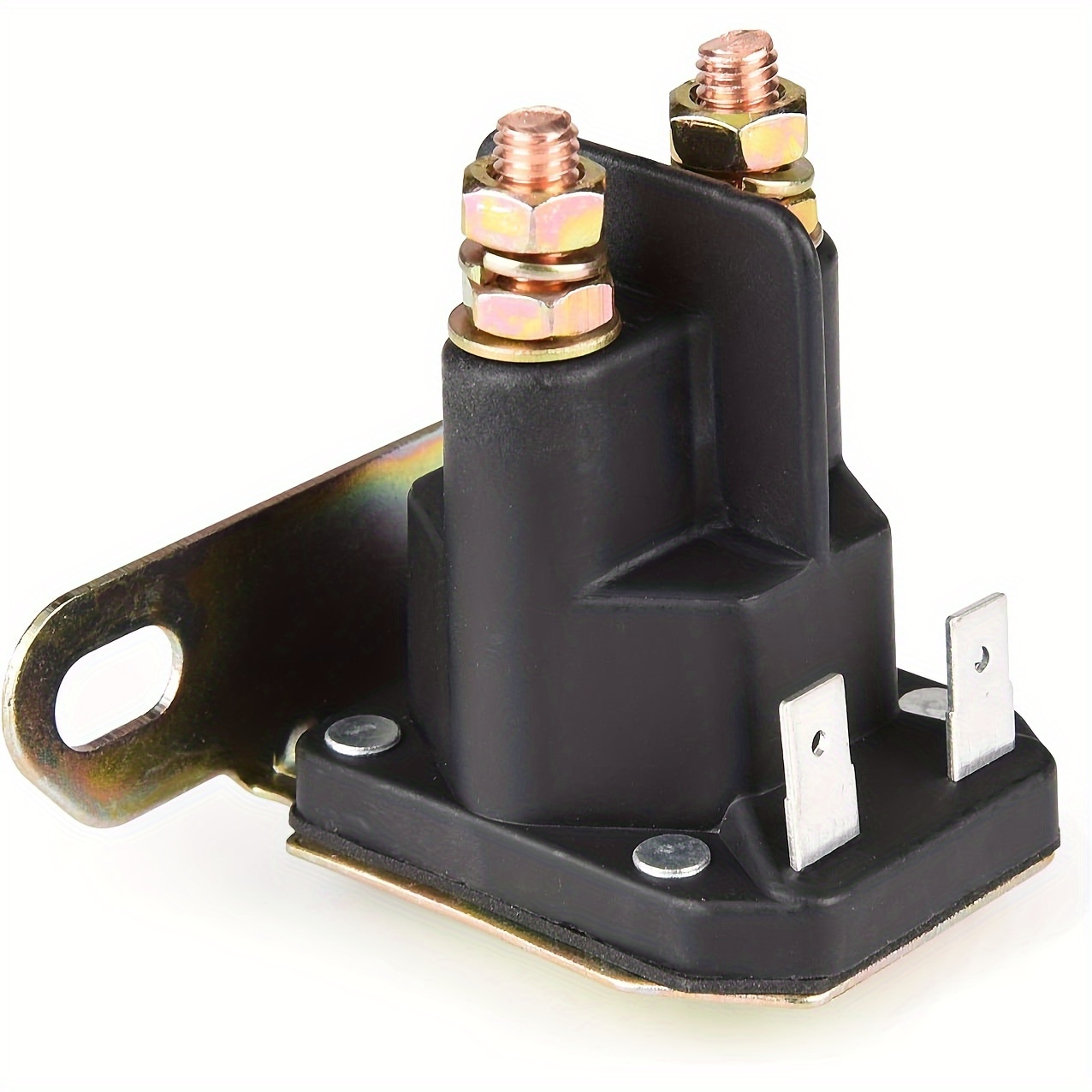 

Heavy-duty Starter Solenoid Relay Compatible With John Deere Am133094, Mtd 725-04439, Lawn Tractors - Metal Construction