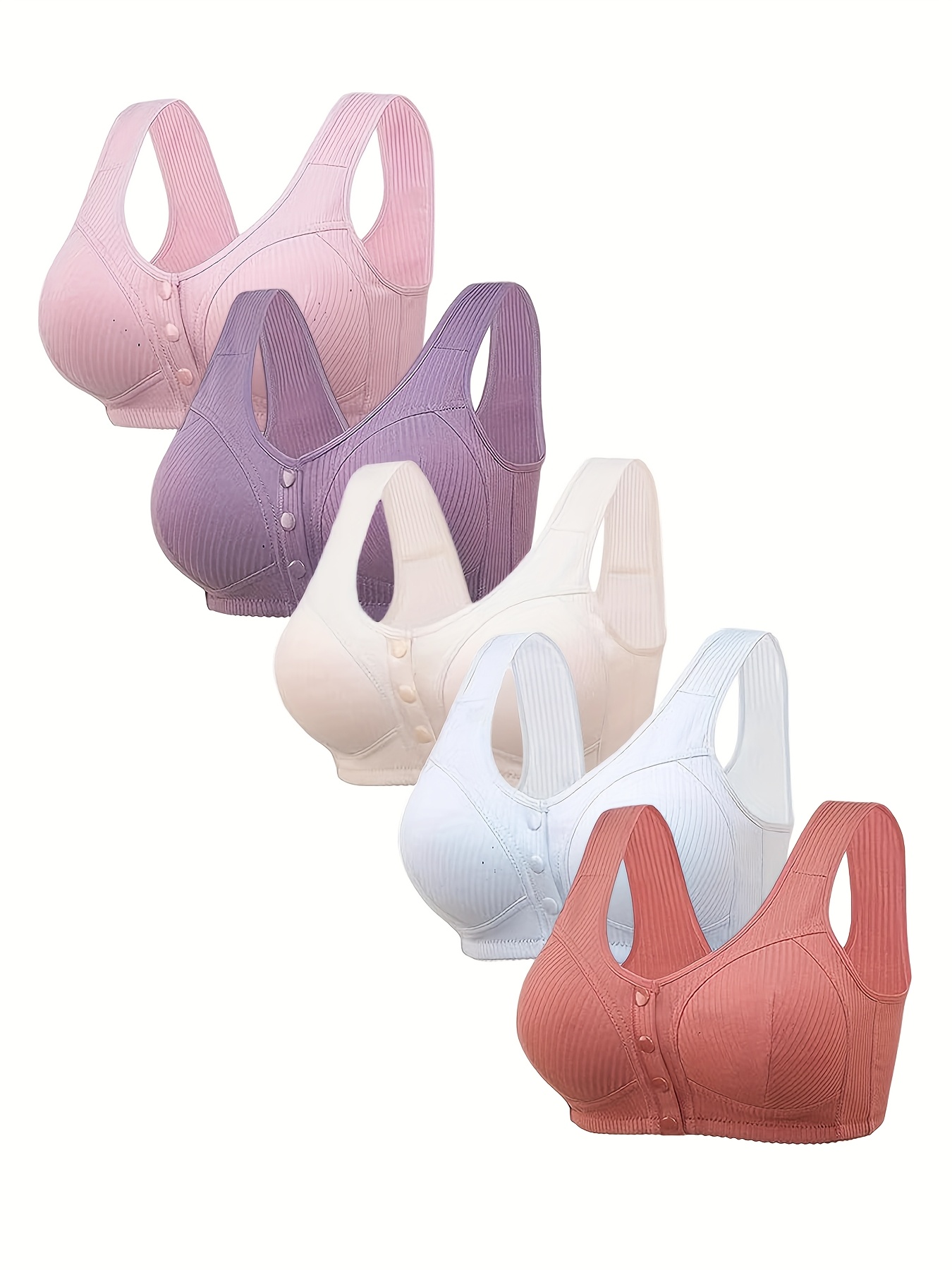 cotton bra sold on Temu United States