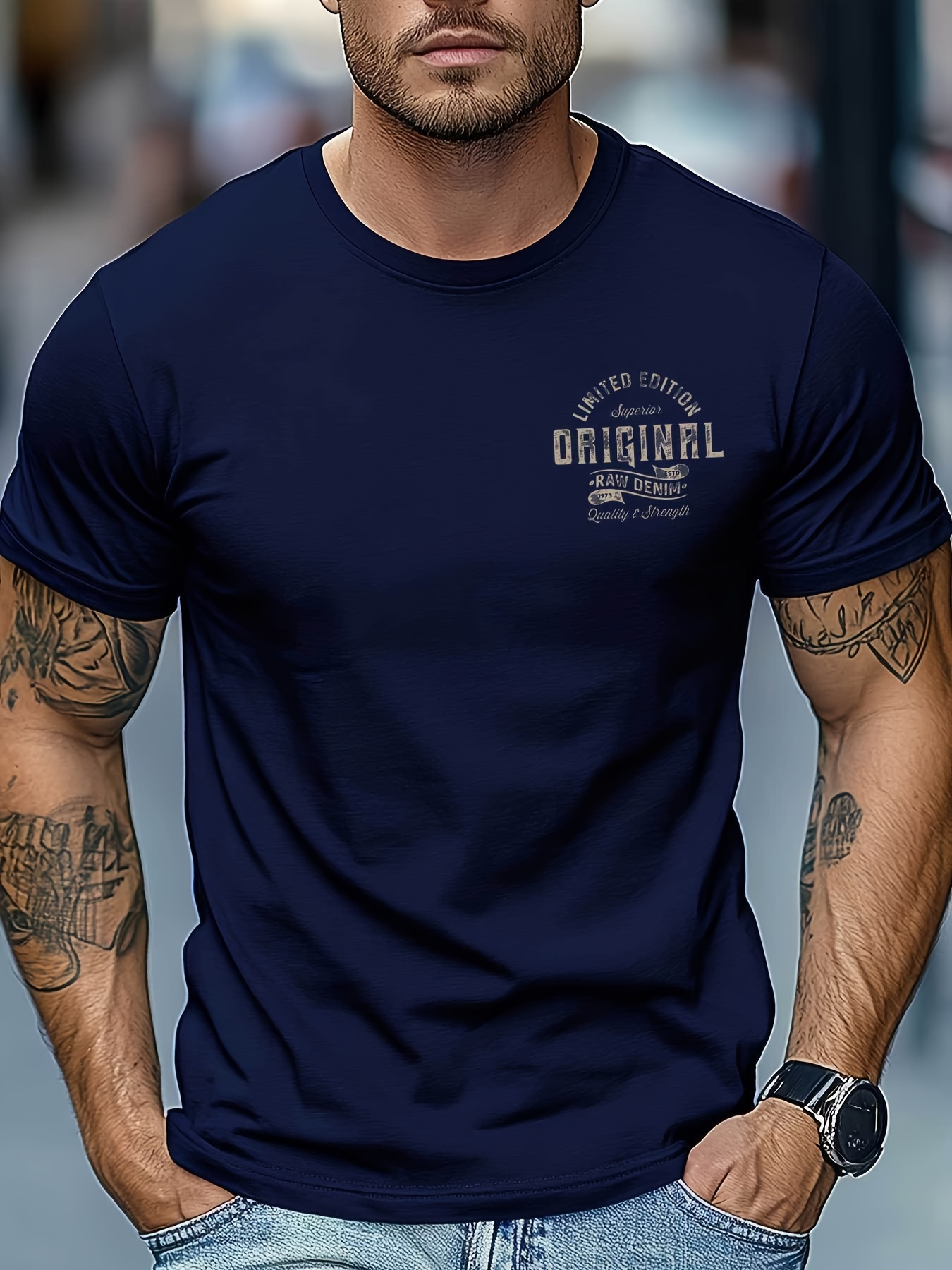 Men'S Original Graphic T-Shirt - Black Retro Vintage Tee, Lightweight Summer Shirt for Casual Everyday & Formal Outfits - Classic Fit Crewneck Top, Vintage T Shirts, Versatile Clothing, Bold Print Design, Breathable Fabric, Short Sleeve Top, Adult Clothing, Streetwear Style, Durable Construction, Basic Top, Young Adults