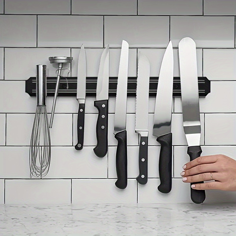 

Knife - -saving, No-drill, Metal Organizer For Kitchen Utensils & And