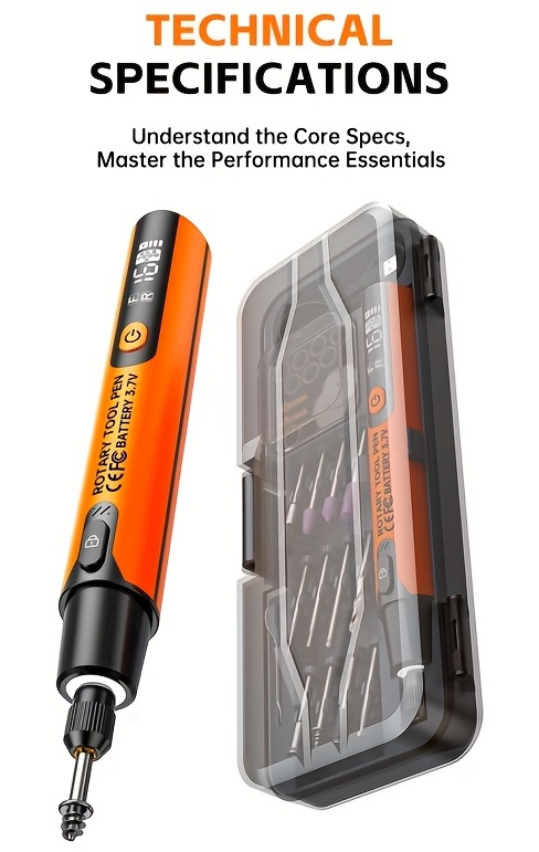 lcd wireless rotating device 6 speed adjustable speed usb quiet fan with   heat dissipation led work light professional for polishing drilling and carving Product details 2