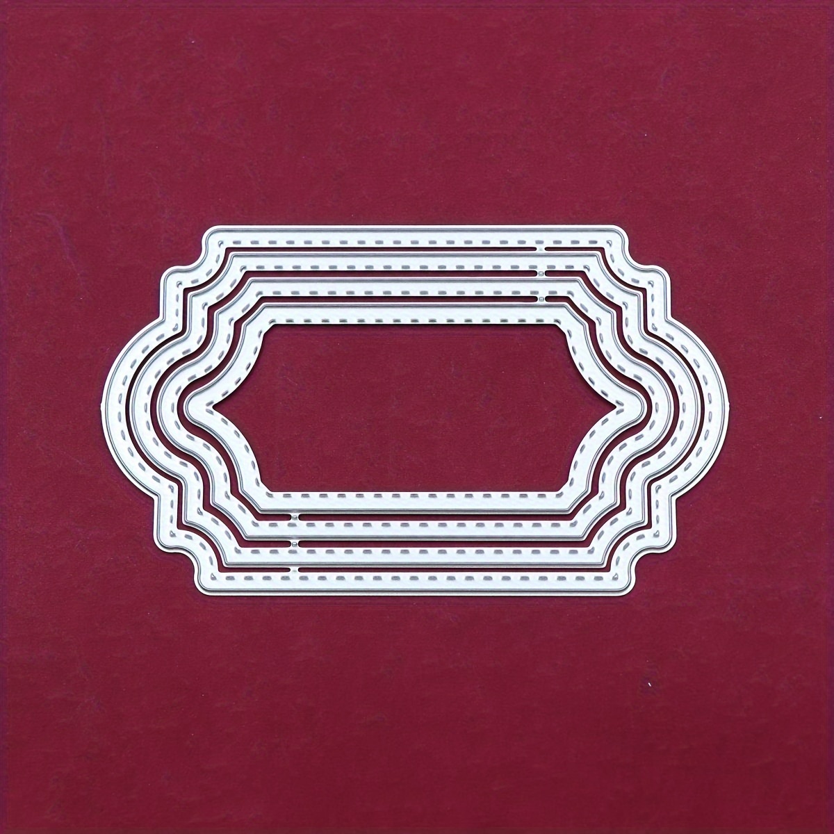 A Metal Cutting And Embossing Die For Labels