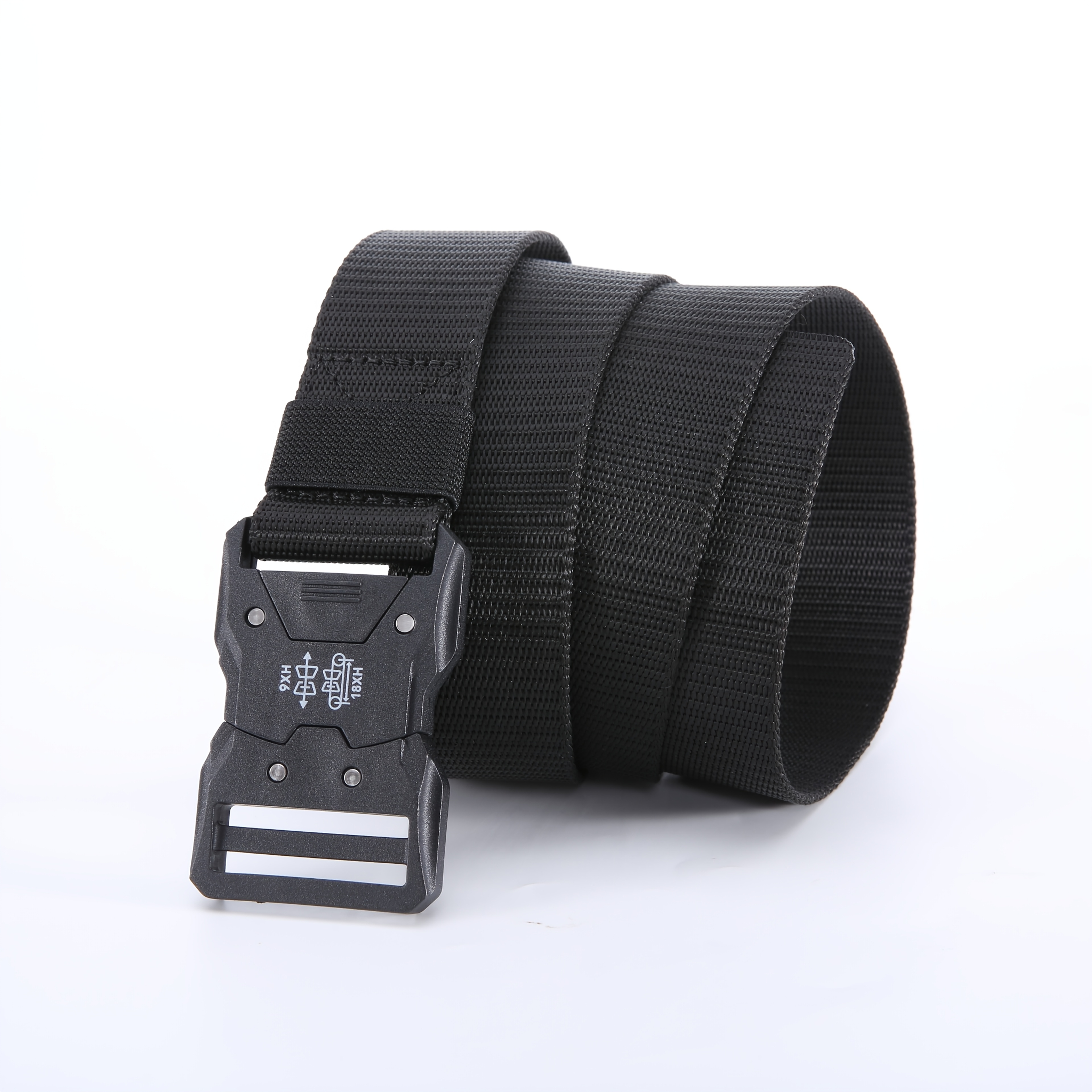 Men's Tactical Canvas Belt with Quick Release Buckle