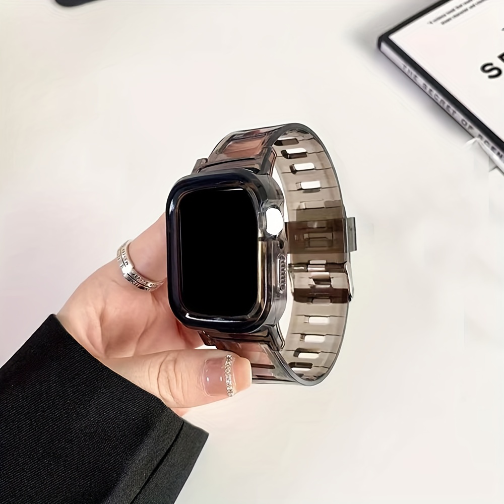 Transparente Correa En Smartwatch Iwatch Series 8/7/6//5/4/3 - Temu