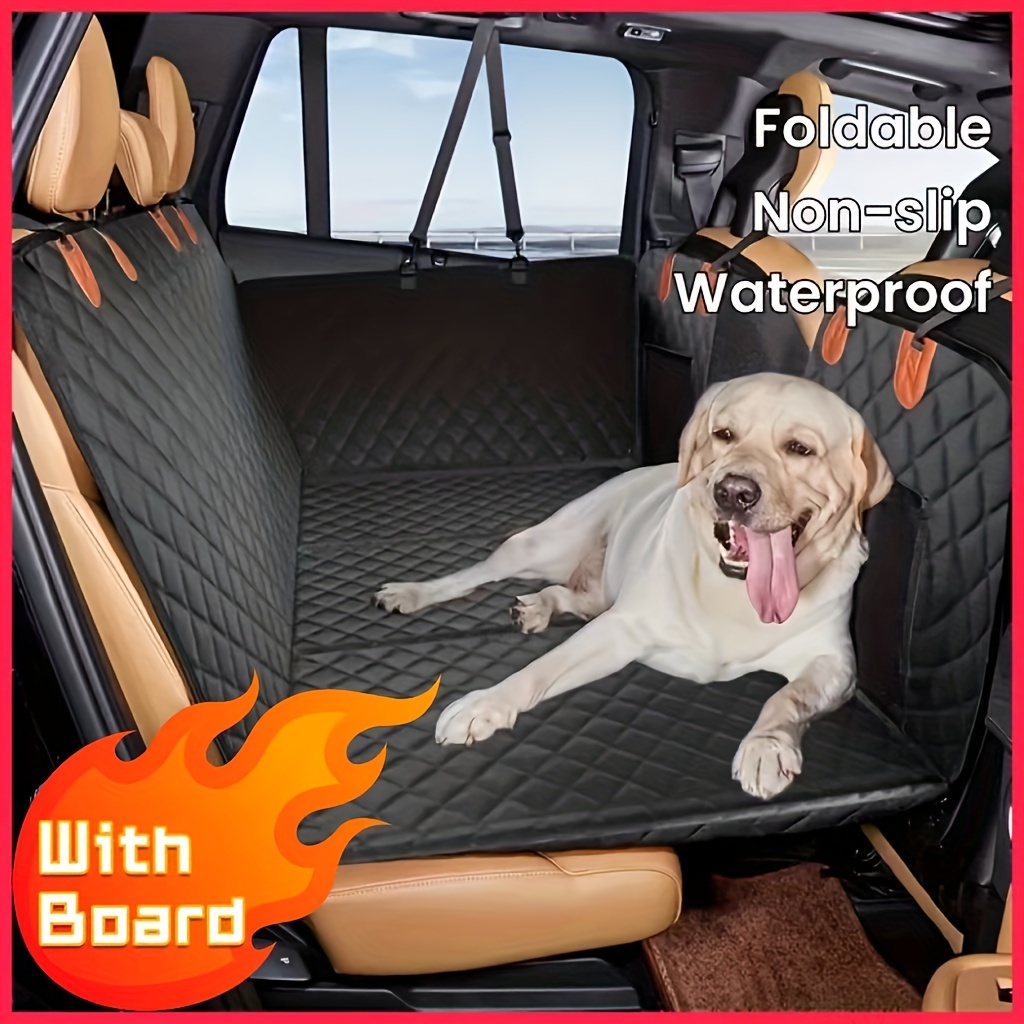 

- , Dog Car Bottom Holds 400lbs, Backseat , Dog For Car Dog Car Bed For Car, Suv,