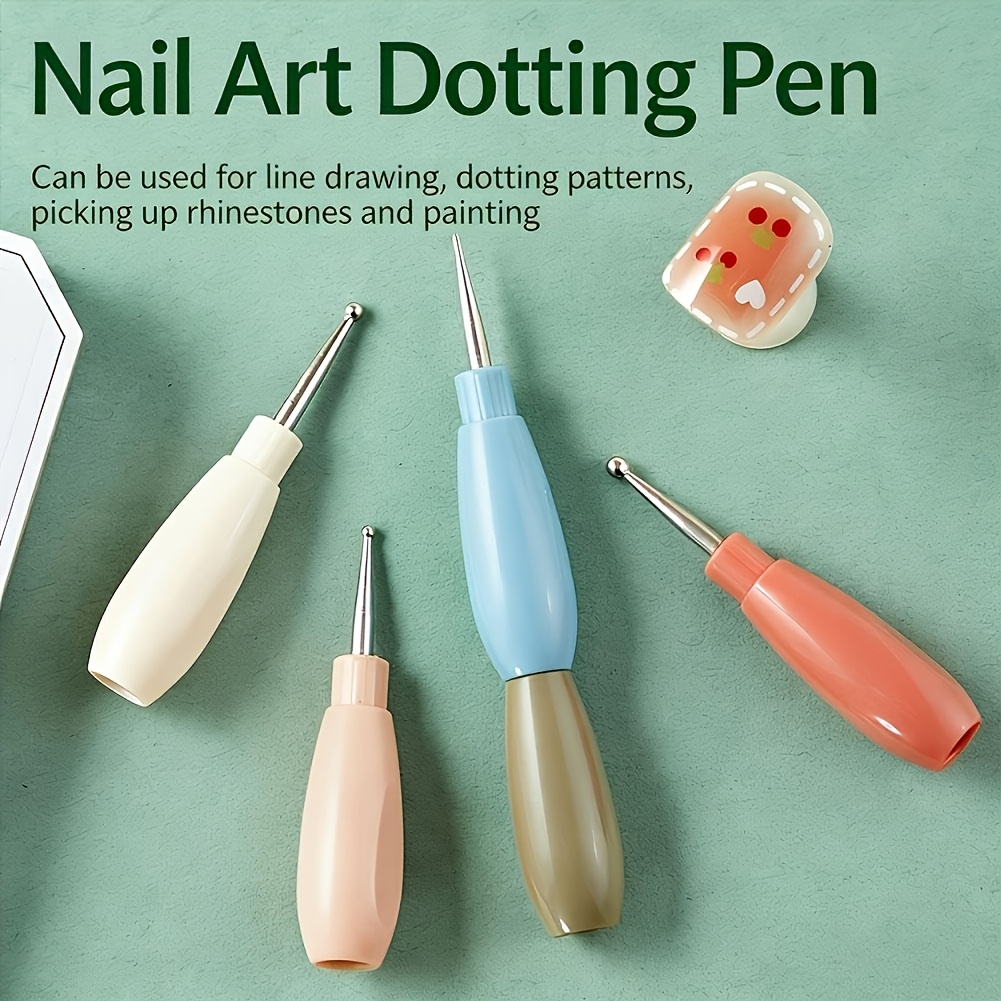 10pcs Double-Headed Nail Dotting Pen Set for Nail Art