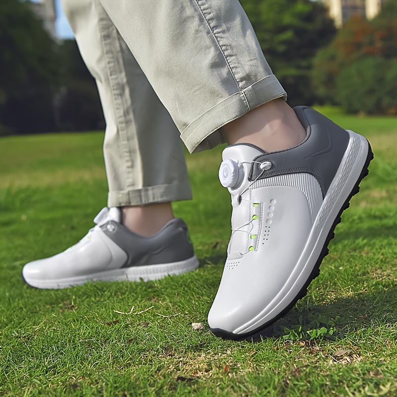 zapatos golf antideslizantes transpirables hombres calidad Temu