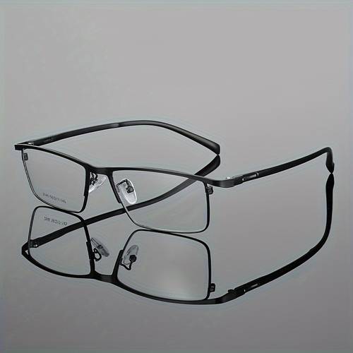 elegante titanrahmenbrille - ultraleicht, klassischer stil für alle jahreszeiten, maschinenwaschbar