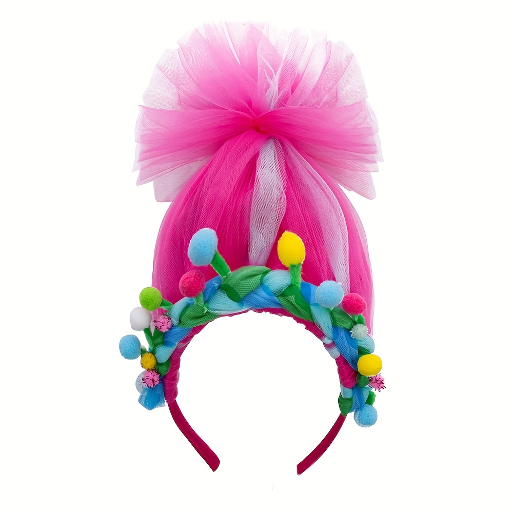 Image of 1pc Elf Headband Hair Additions Not To Weigh Performance Dress Up Props Halloween Stage Party Supplies Decorative Headband