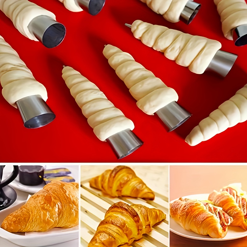 20pcs stainless steel croissant cream roll mold set         Product details 0