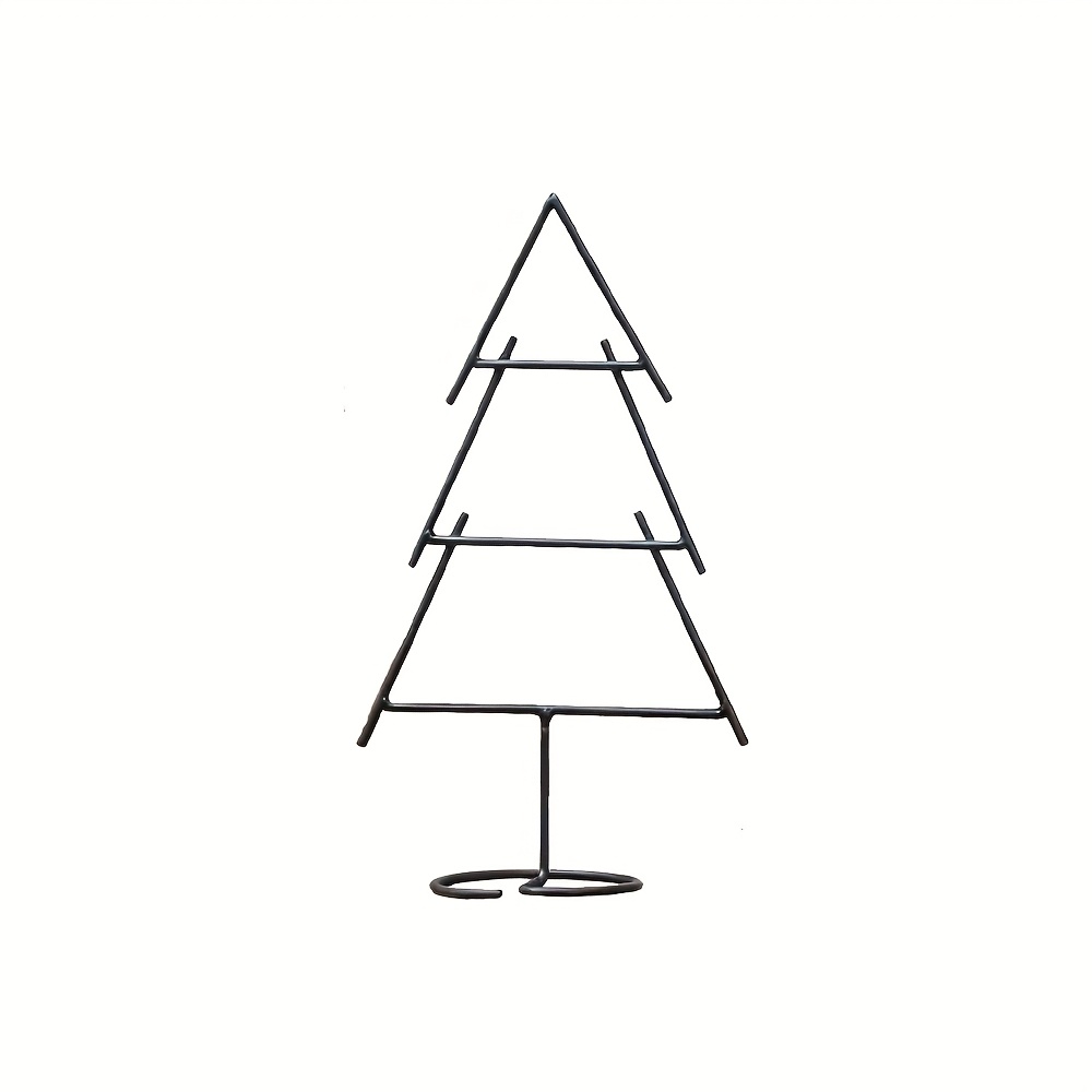Image of Metal Christmas Tree (without Decorations), Christmas Tree Statue, Minimalist Christmas Tree Display Stand, Christmas Gifts, Thanksgiving Gifts, New Year Gifts, Home Christmas Decorations