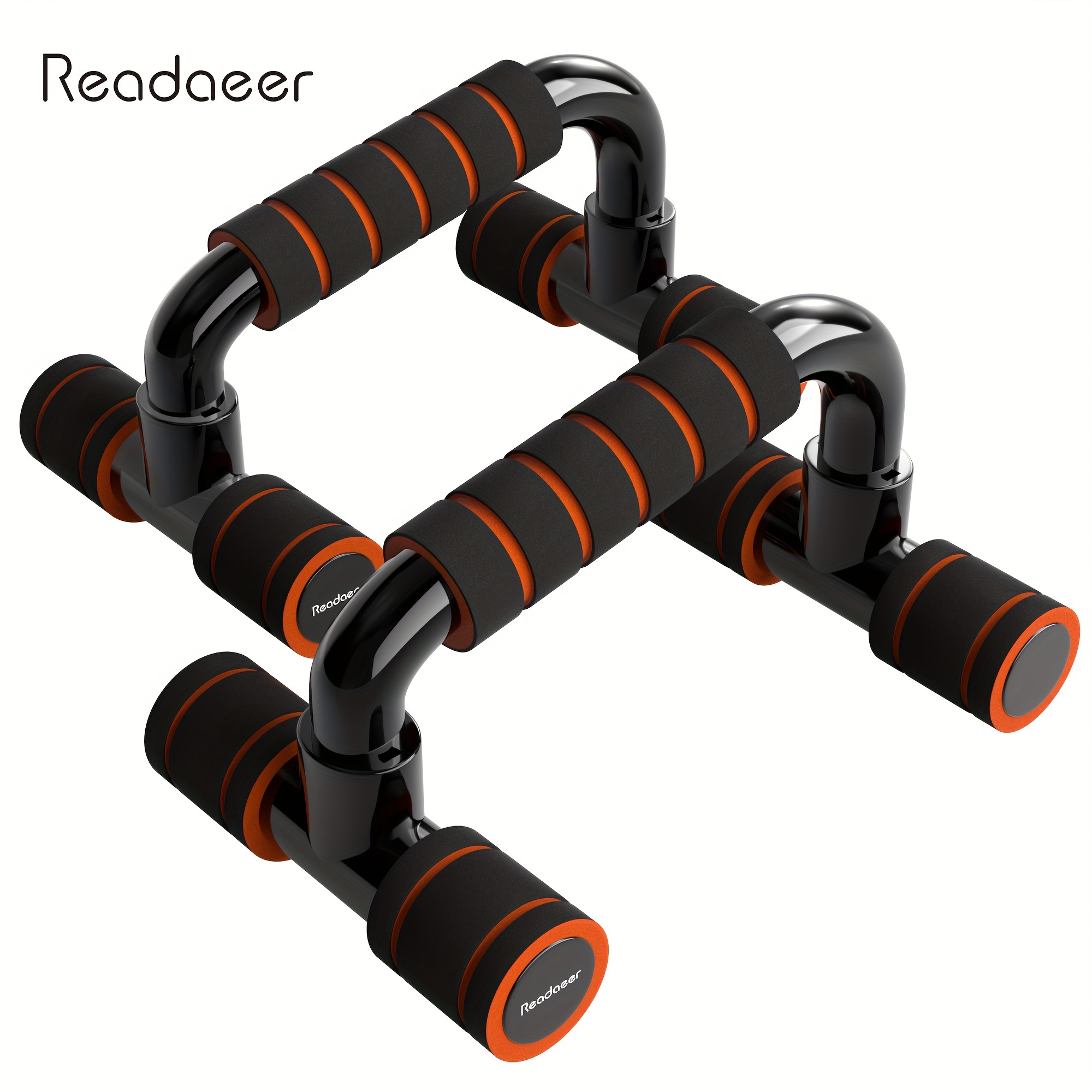 

Readaeer Push Up Bars, Strength Training Equipment With Comfortable Foam Grip And Non-skid Base For Home Gym Exercise