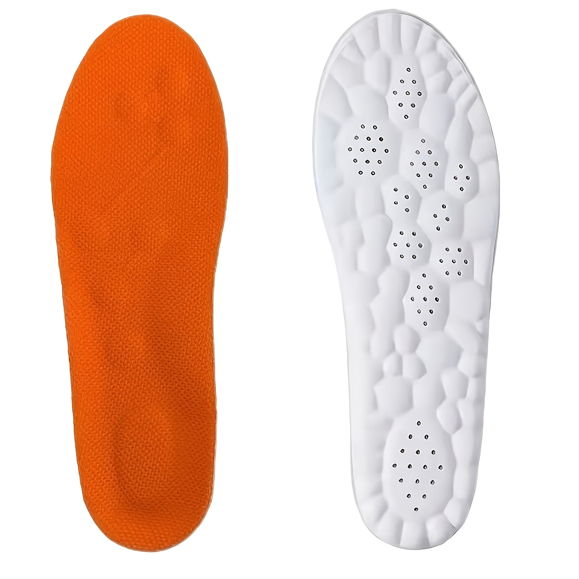 Image of 6pcs 3 Pairs Insoles, Soft And High Elastic Insoles, With Arch Support, Breathable Deodorant Shock Absorption Cushioning Pads, Suitable For Running, Training And Daily Wear
