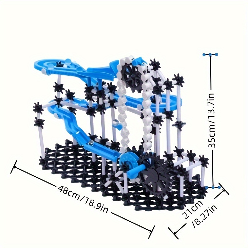 1set architecture theme diy track building blocks set, educational