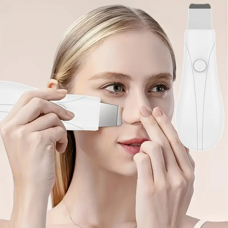 Electric Facial Vibration Massage Cleaning Stick * Face And Nose Tip, Facial And Nose Massage Cleaning, Unisex Tool (Batteries Not Included) Electric Facial Vibration Massage Cleaning Stick * Face And Nose Tip, Facial And Nose Massage Cleaning, Unisex Tool (Batteries Not Included)