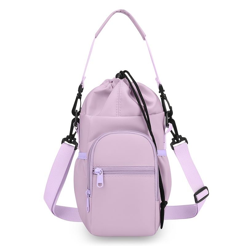 TEMU Bolso bandolera mini de moda para mujer, mochila pequeña portátil con cordón, bolso versátil para exteriores y trayectos diarios