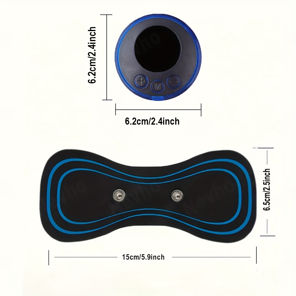 Mini Massage Patch, Mini Massager, Neck Mass Mat, Electric Shoulder Massager, Mini Neck Massager, Full Body Massage Patch, Portable Mini Massager, Pocket Massager, Multi-Functional Massage