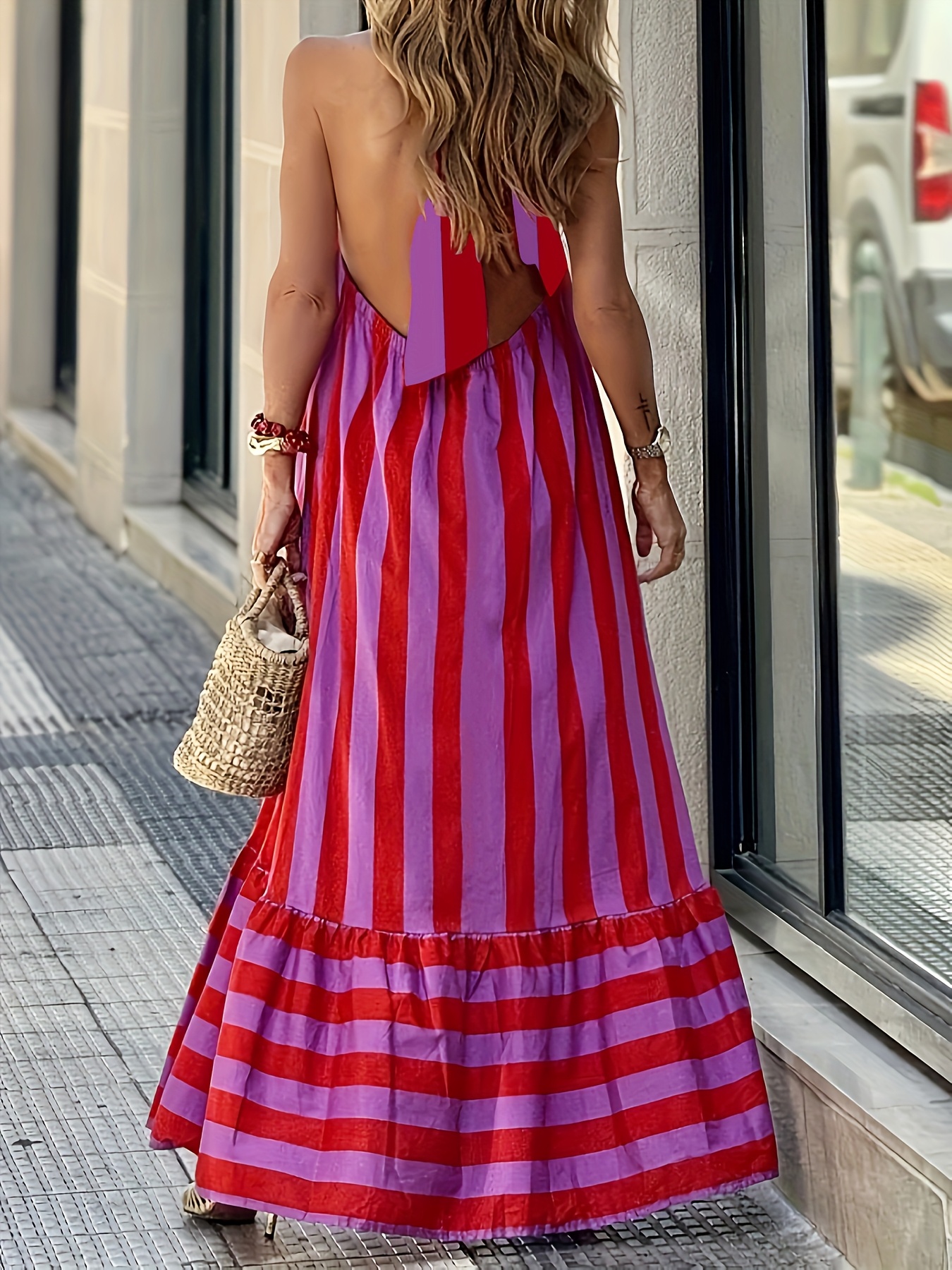 chinese dress ladies capri maxi dress // pink + red *zoco exclusive*  shop zoco