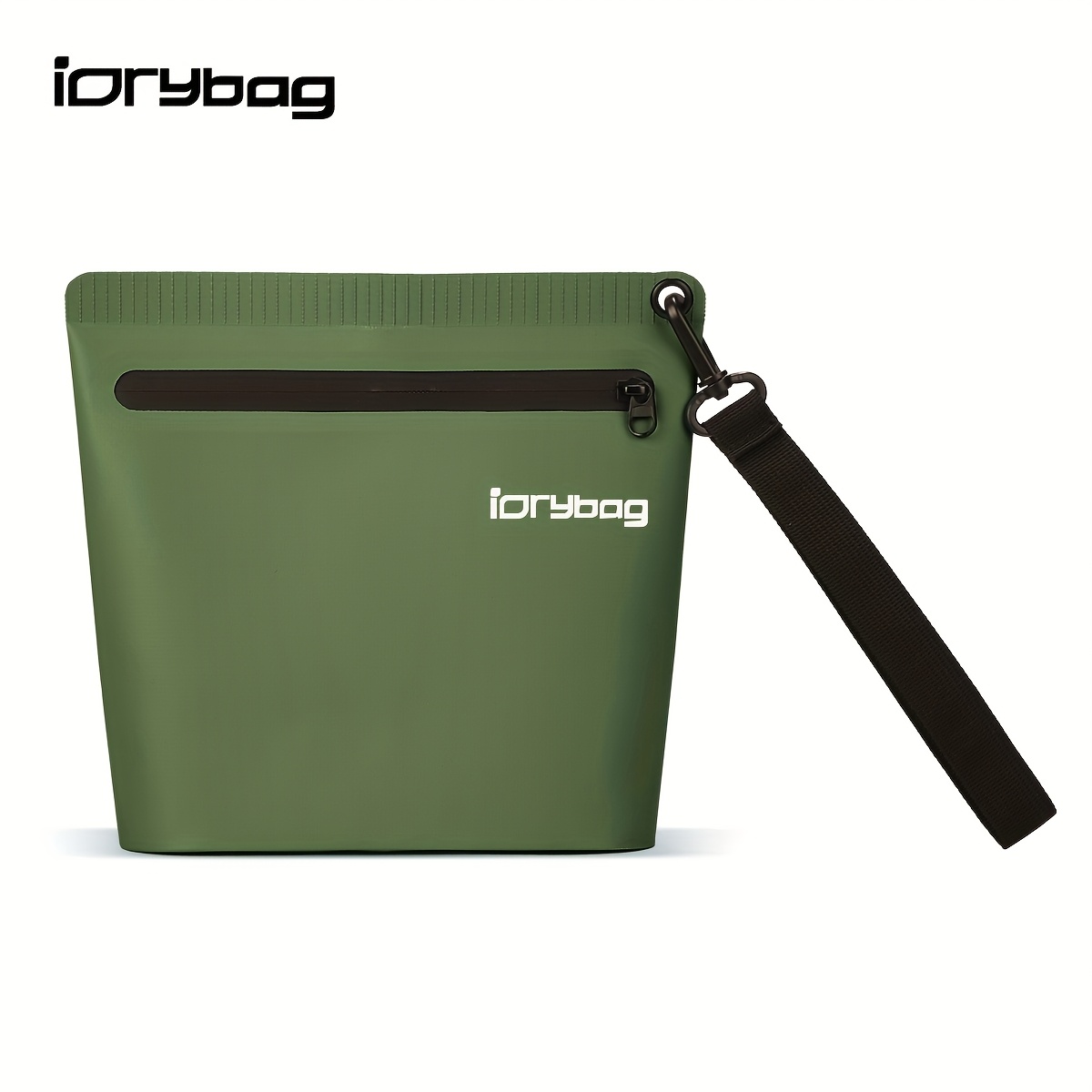 Image of Sports Style Toiletry Bag - Zip Closure, Pvc Fabric With Letter Pattern - Perfect For Swimming, Travel & Outdoor Activities, Swim Gear Storage | Vibrant Tote
