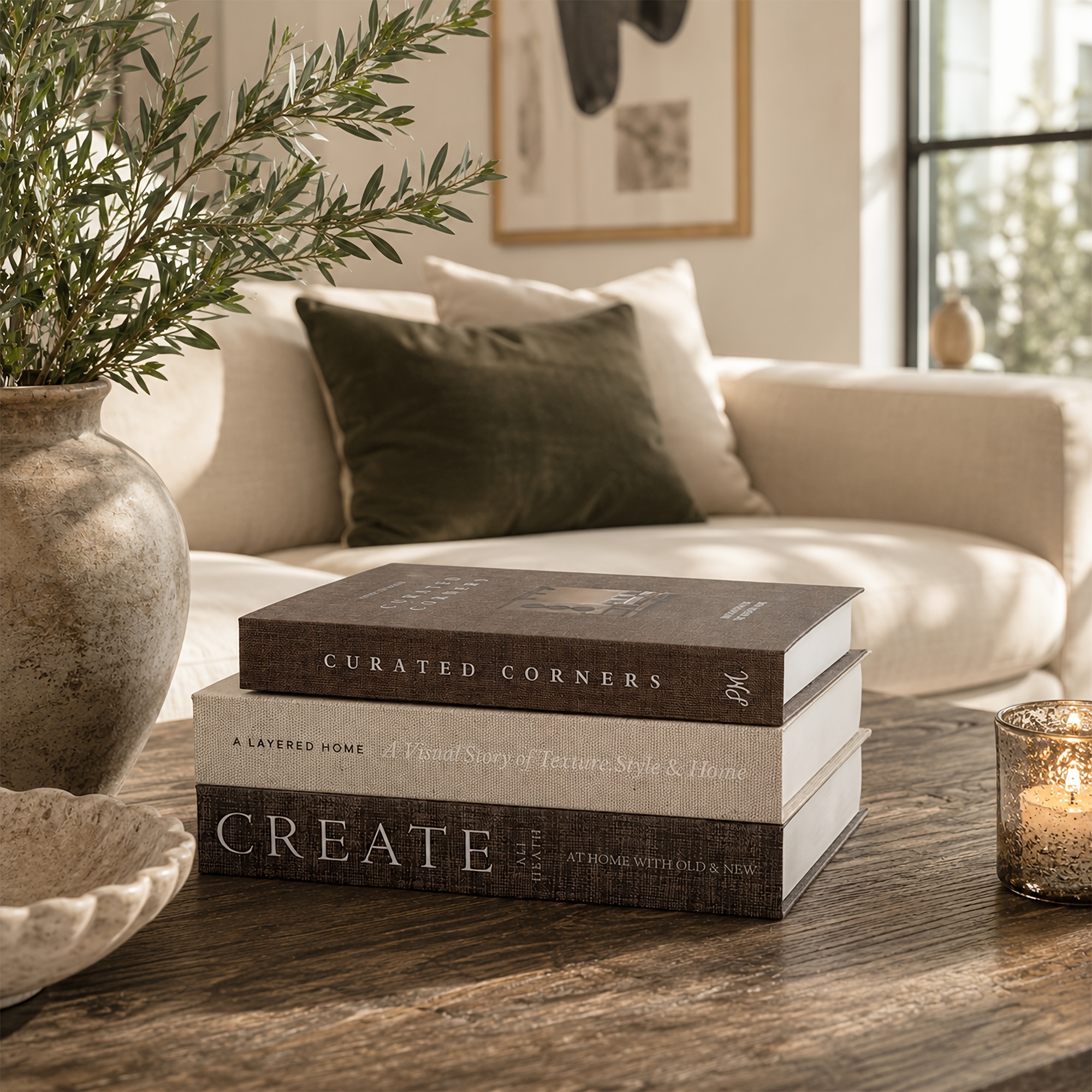 TEMU 3pcs Decorative Books, Paper Simulation Books For Coffee Table And Bookshelf Decor, Luxury Fake Books For Home Aesthetic Decoration And Holiday