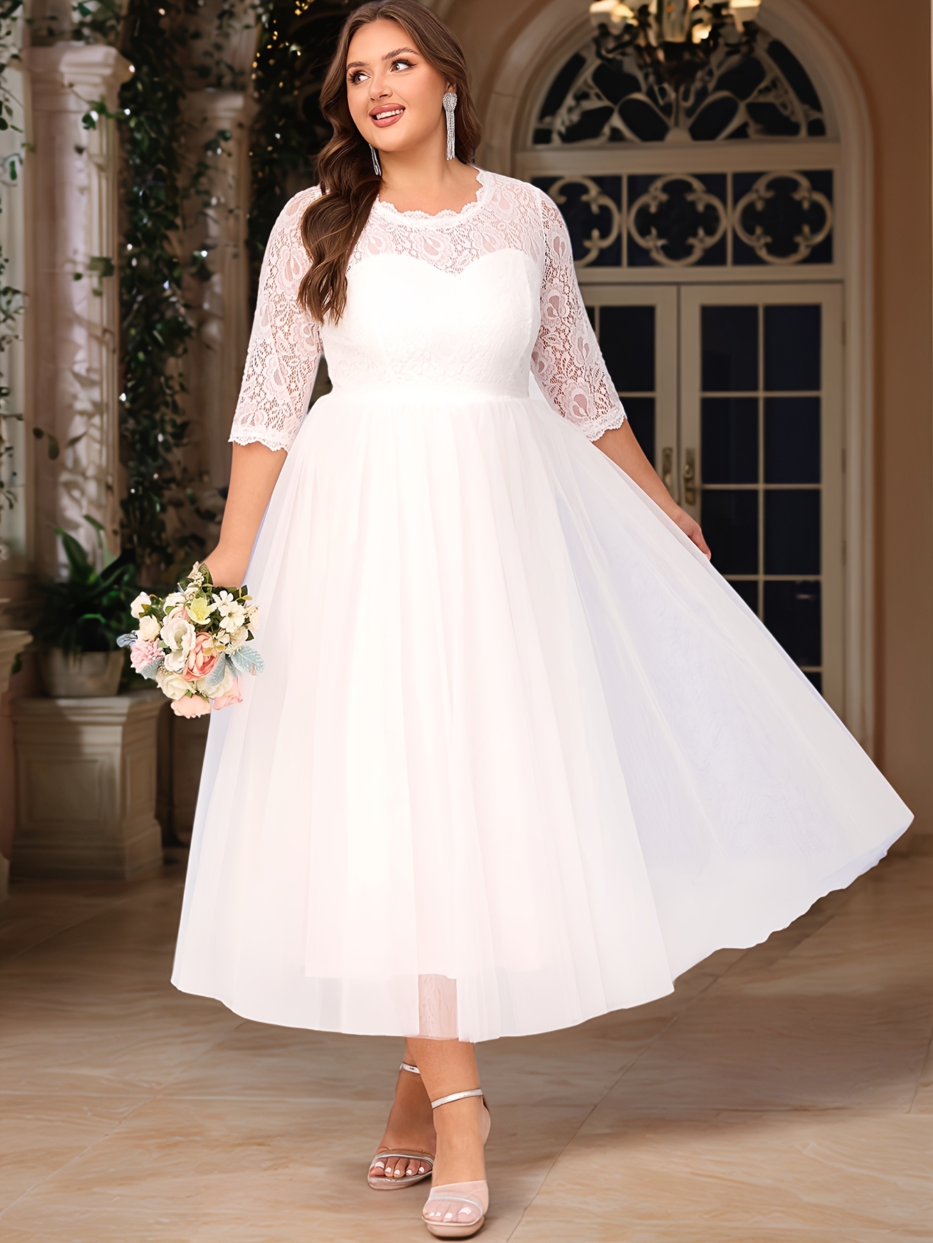 Bryllupstøj til kurver - Temu Denmark, image size:1340x1785