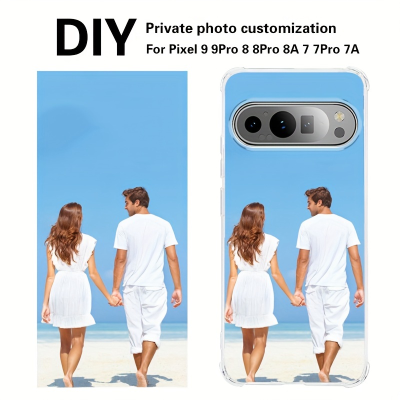 

Diycustomized Shockproof Phone Case For Pixel 9 9 Pro 8 8 Pro6a 6 Pro 7 7a 7 Pro, Soft Tpu Transparent Cover