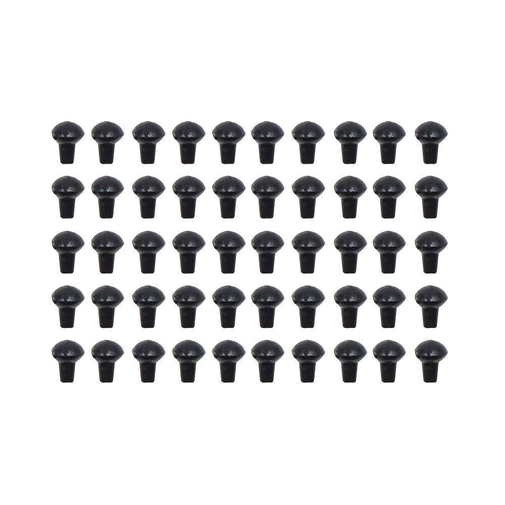 Image of 50pcs Carp Fishing Hook Line Stoppers Ronnie Rig Accessories Fishing Swivel Screw Stop Bead For Carp Coarse Terminal Tackle