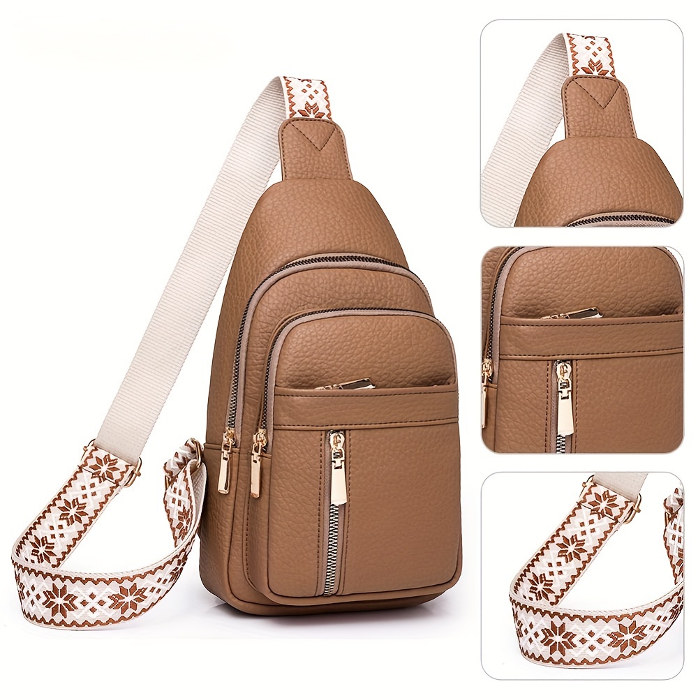 

Women's Crossbody Bag - A Crossbody Bag Shoulder , , Polyester Lining, Pu - Suitable Of Crossbody Bags