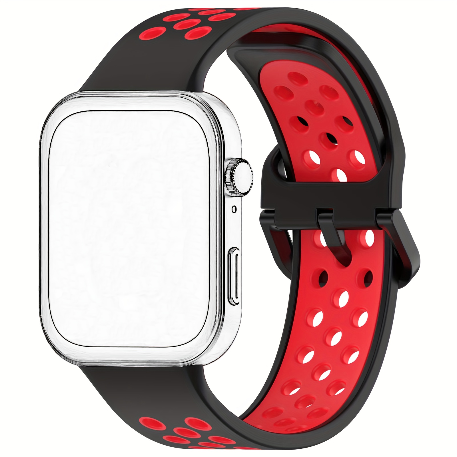 silicone sport band compatible huawei watch fit breathable