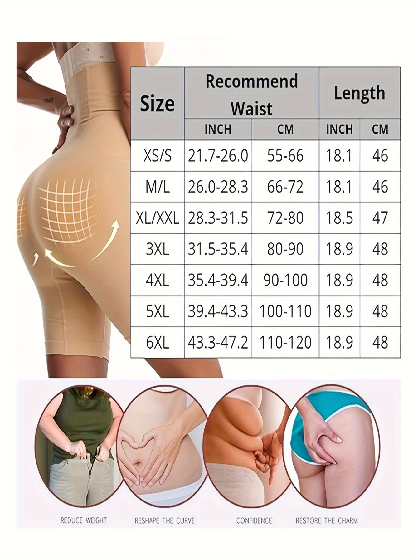 3pcs high waist restoration shaper elastic waist trainer Temu