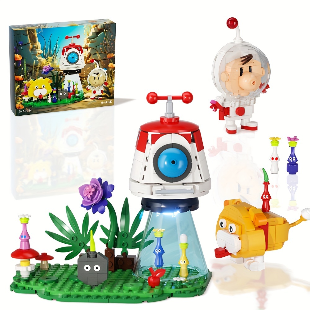 

Pikmin Building Set Led , And , Collectible Building For & Christmas