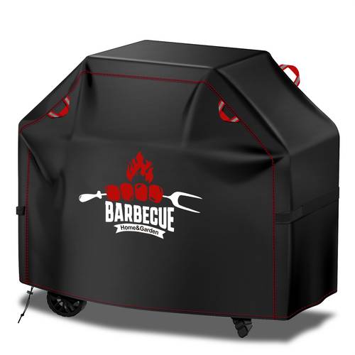 item picture ry bbq cover outdoor grill resistant oxford fabric gas grill cover with adjustable hem fits 6 sizes